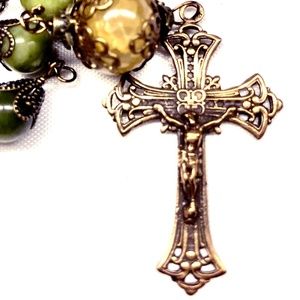 Five Decade True Bronze Catholic Rosary